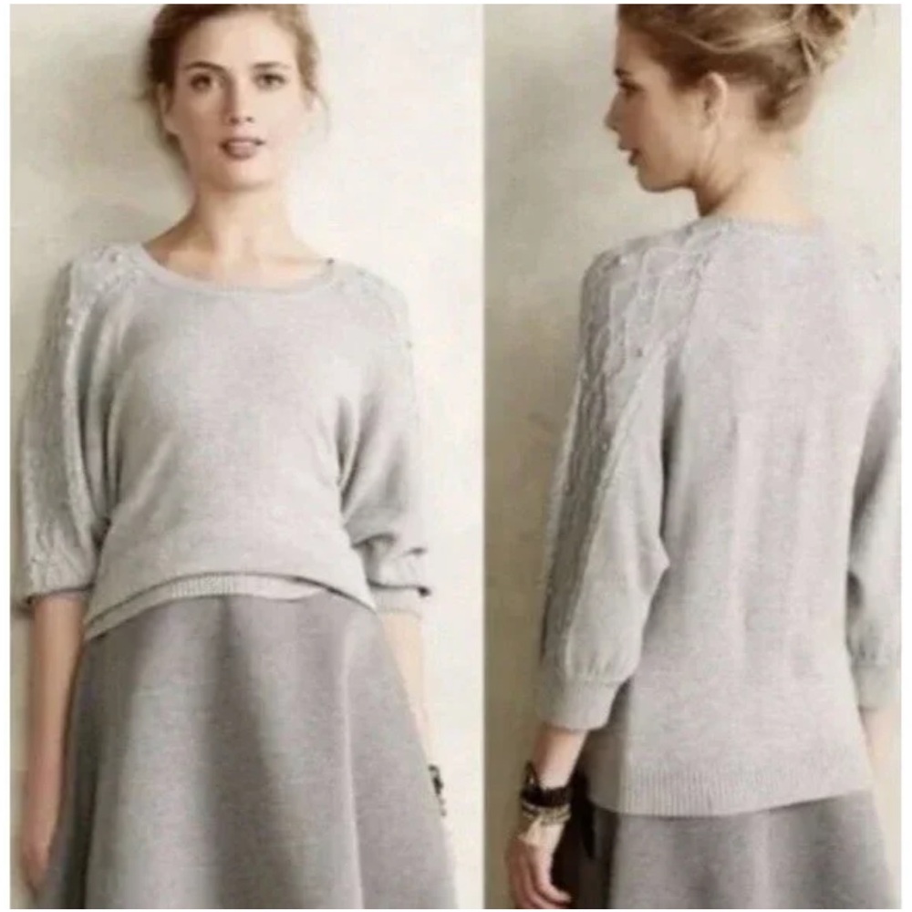 Anthropologie Icehouse Dolman Pullover Sweater by Moth - Sz M